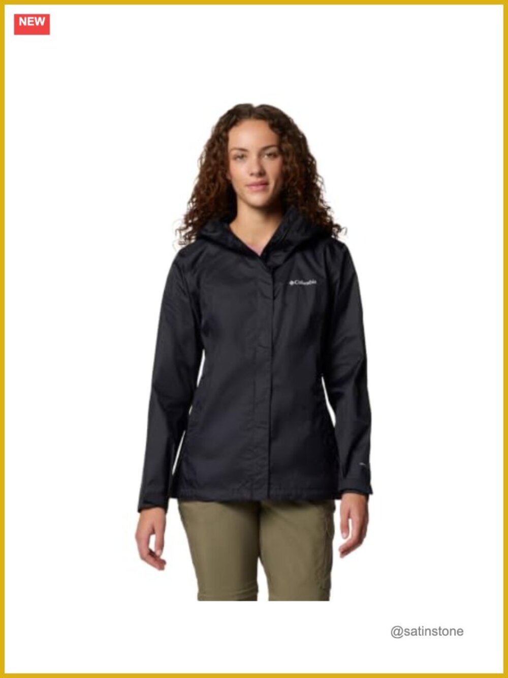 Columbia Women's Waterproof Breathable Rain Jacket Shell